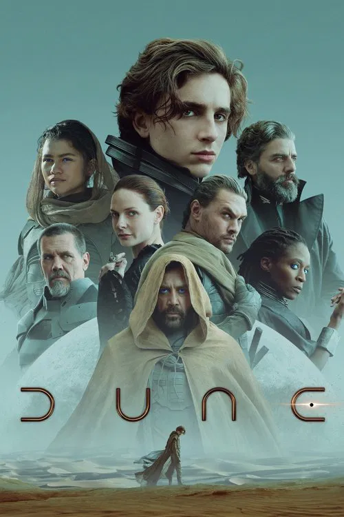 Dune: Çöl Gezegeni (2021) film posteri