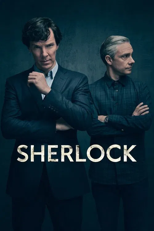 Sherlock (2010) film posteri