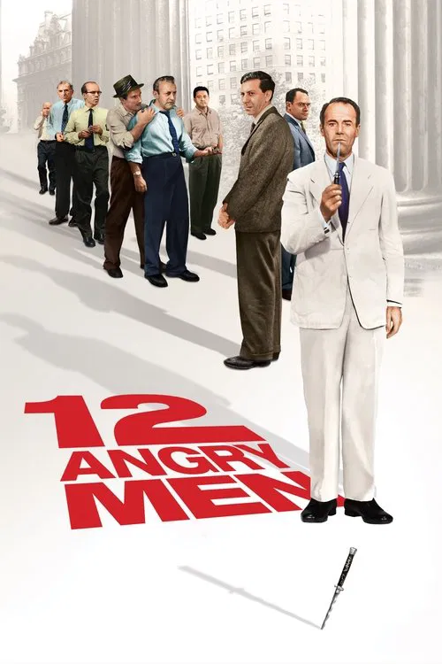 12 Öfkeli Adam (1957) film posteri