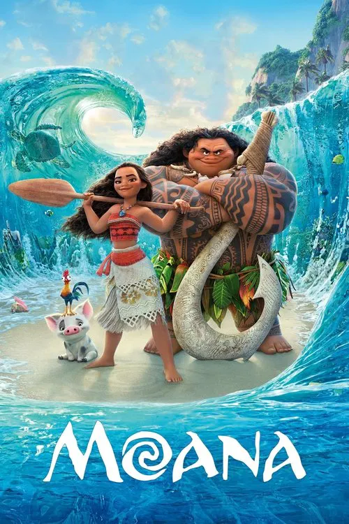 Moana (2016) film posteri