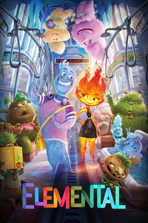 Elemental: Doğanın Güçleri (2023) film posteri