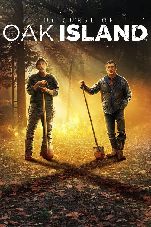 La maldición de Oak Island (2014) film posteri
