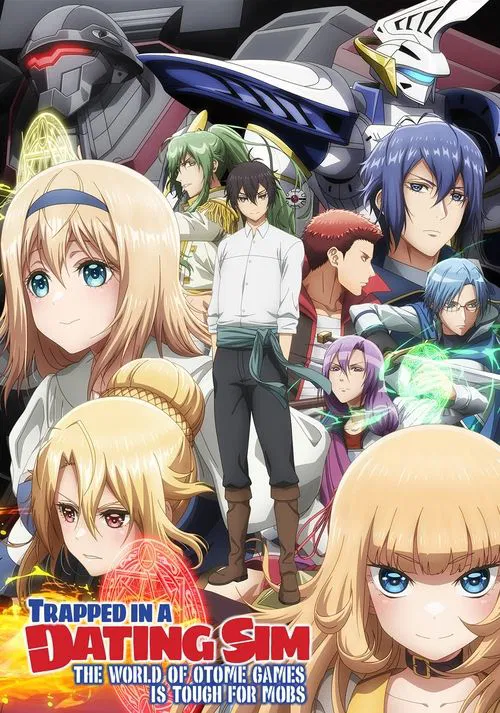 Otome Game Sekai wa Mob ni Kibishii Sekai desu (2022) film posteri