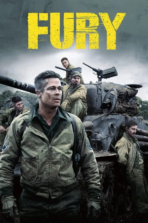 Fury (2014) film posteri