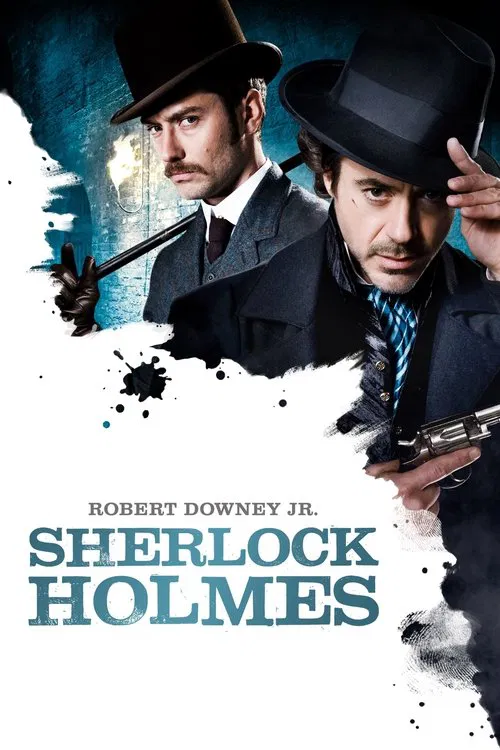 Sherlock Holmes (2009) film posteri